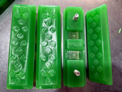 VectorMax 230mm bolt-on polyurethane track pad angle 6