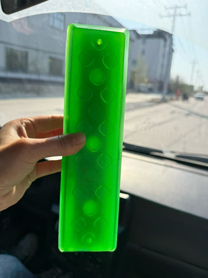 VectorMax 250mm bolt-on polyurethane track pad angle 1