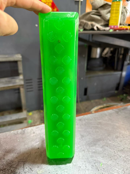 VectorMax 300mm bolt-on polyurethane track pad angle 1